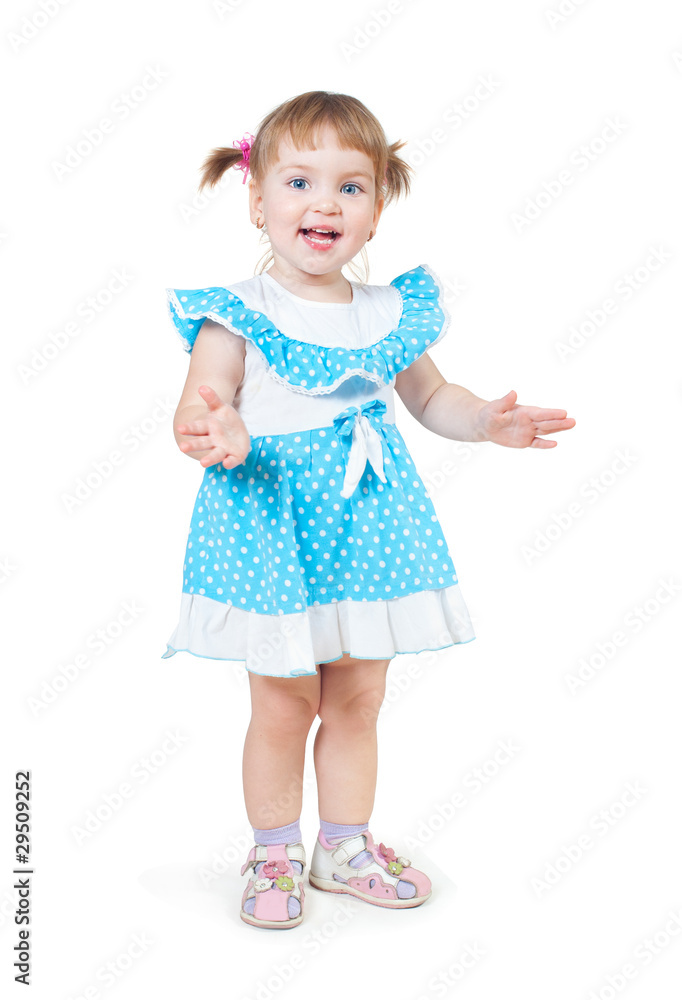 The little girl The little girl