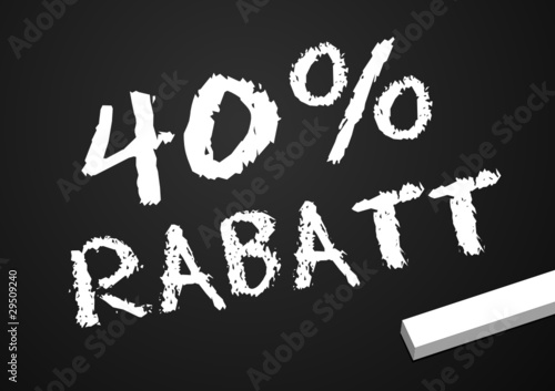 Tafel 40% RABATT