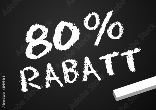 Tafel 80% RABATT