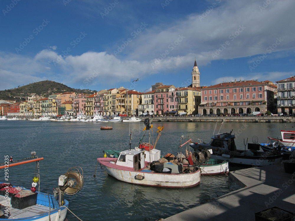 Harbour of Imperia, Liguria