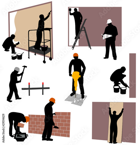 chantier peinture et maçonnerie