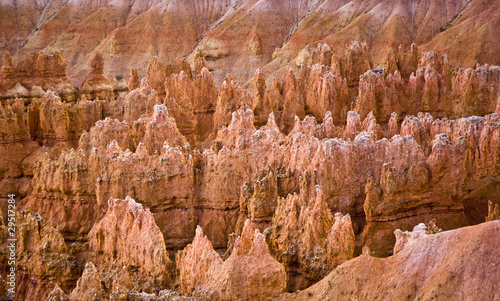 beautiful landscape in Bryce Canyon with Stone formation