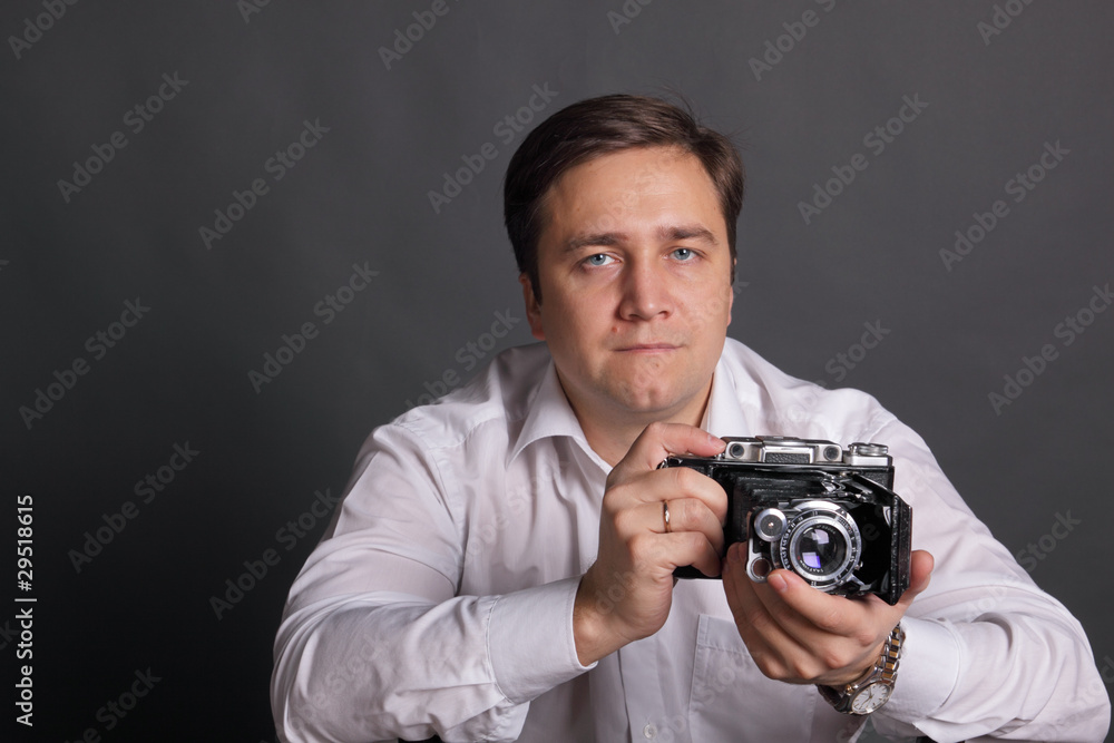 Portrait of the man Portrait of the man