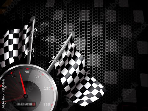 Speed racing background