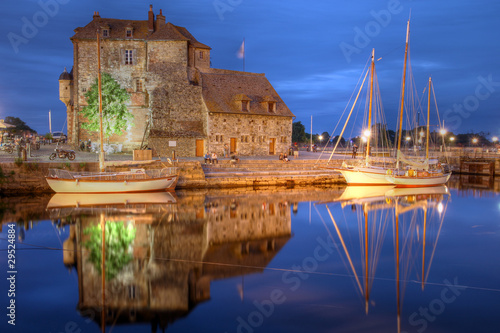Canvas Print The Lieutenance, Honfleur, France