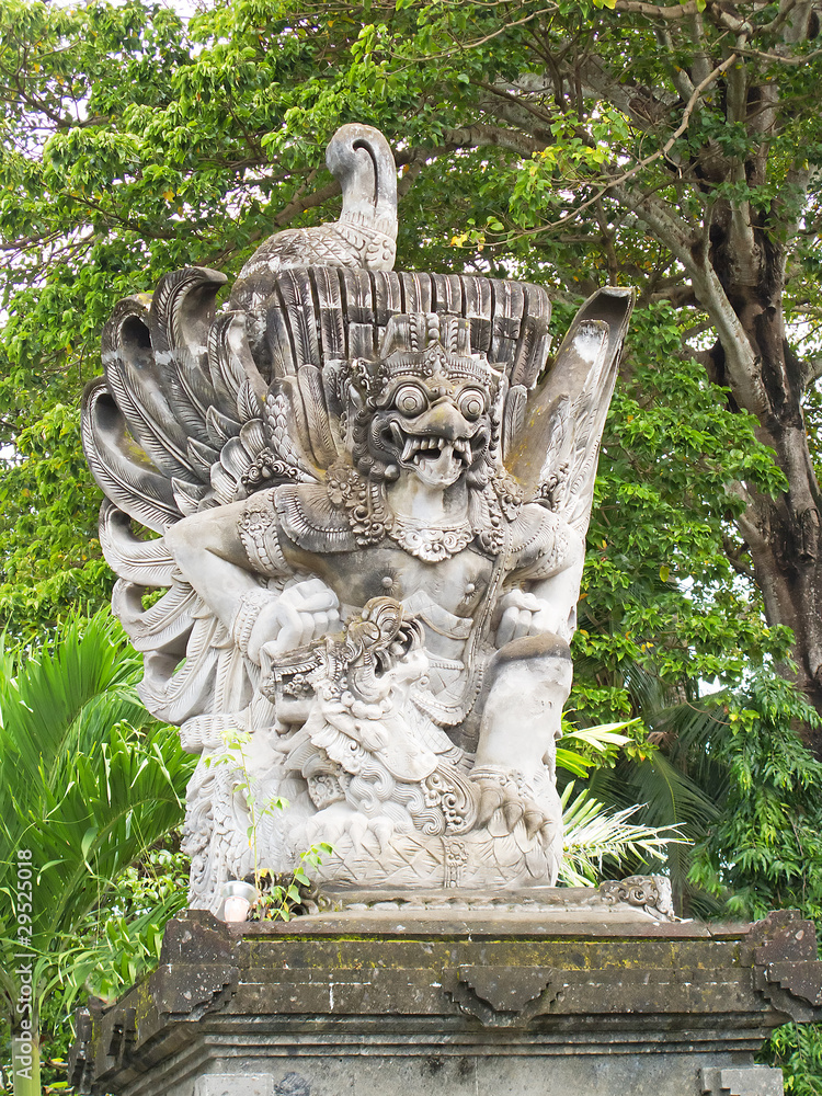 Traditional balinese sculpture