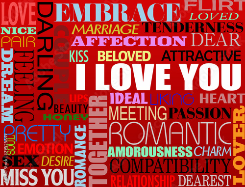 various love words