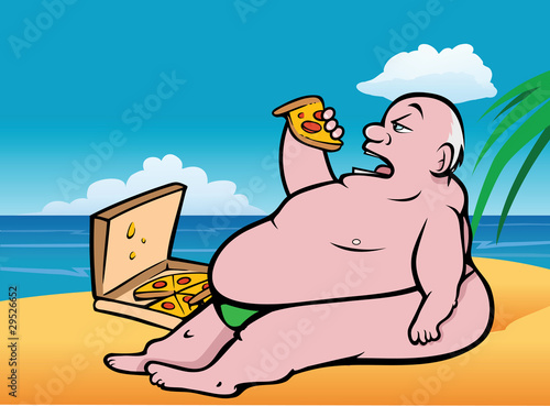 fat man beach pizza