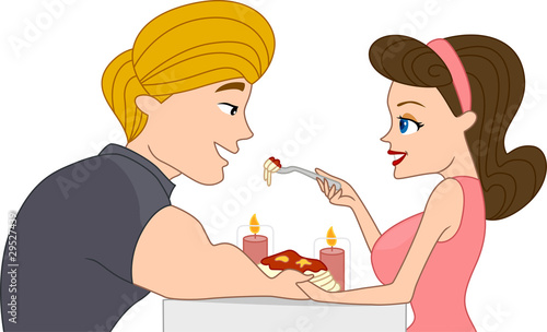 Dinner with Candle Light