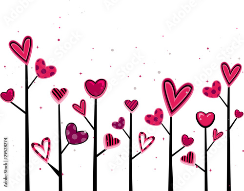 Valentine Trees
