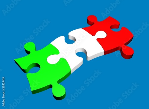 Puzzle tricolore