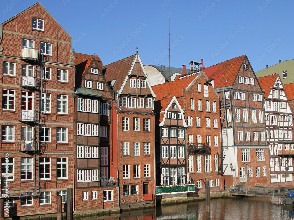historische Kontorhäuser in Hamburg