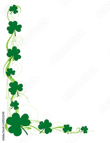 Shamrock Border