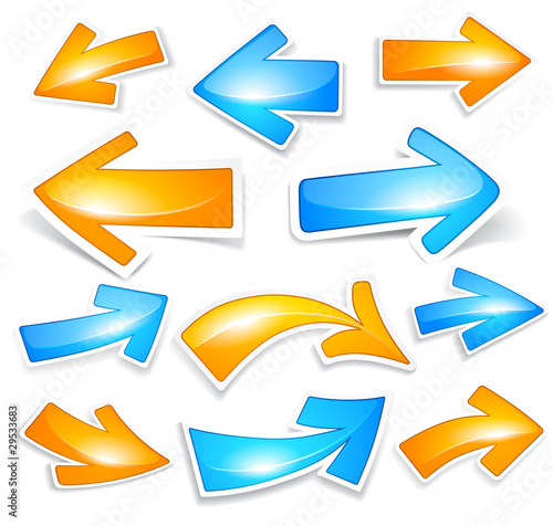 Colour arrows
