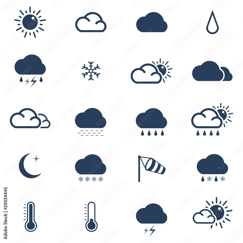 Weather icons Weather icons