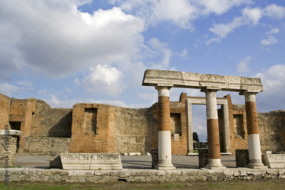 ruines de pompei