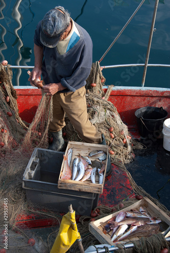 Photography pescatore in Liguria