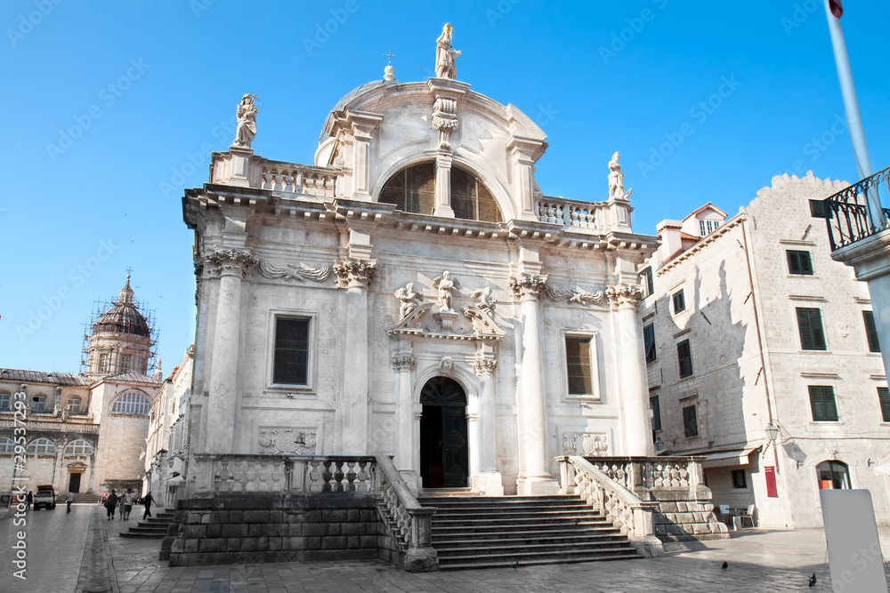 Church of Saint Blaise (St.Vlaha) . Dubrovnik , Croatia