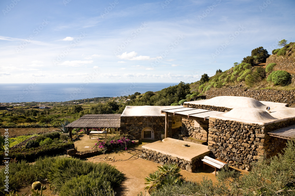 Fototapeta premium House, Pantelleria