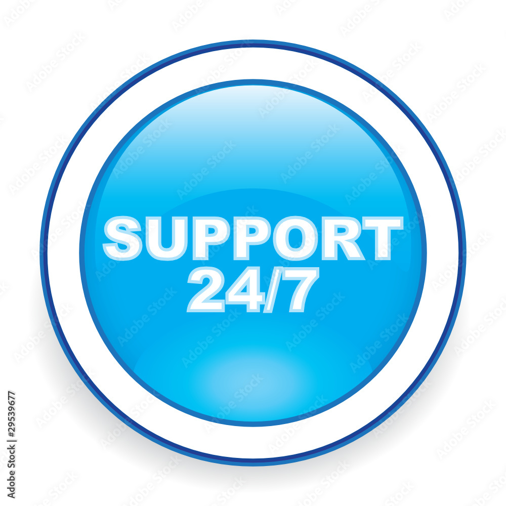 SUPPORT 24 7 ICON SUPPORT 24 7 ICON