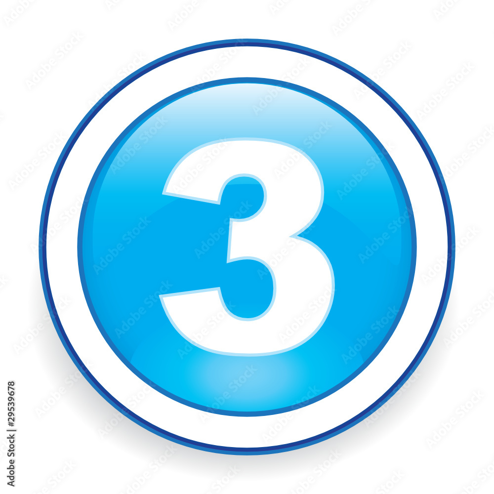 NUMBER THREE ICON NUMBER THREE ICON
