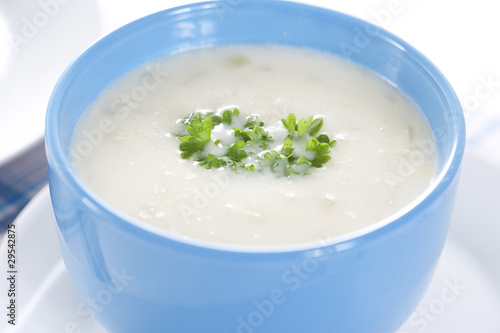 Onion pureed soup