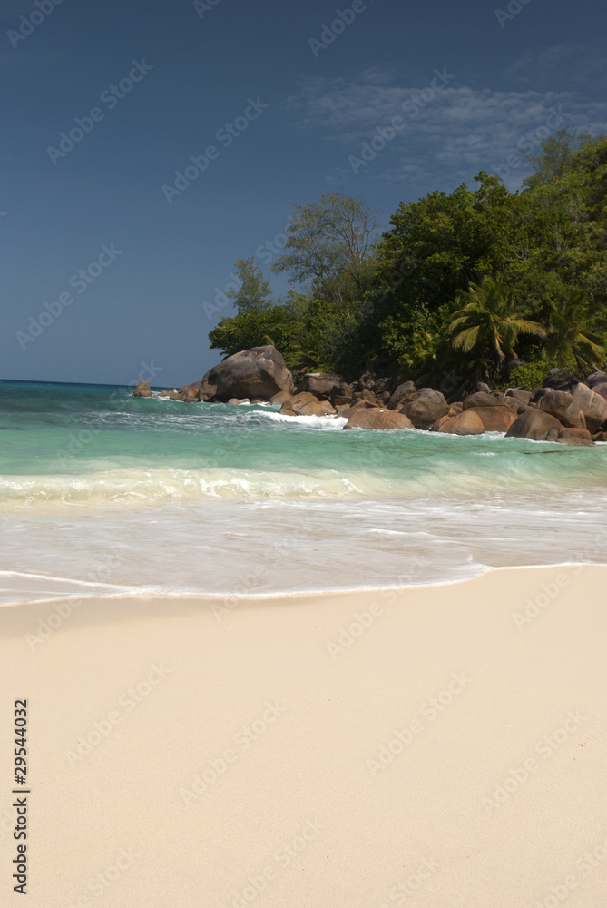 Obraz premium Anse Georgette, Praslin Island