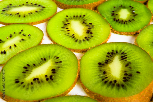 section of kivi fruit