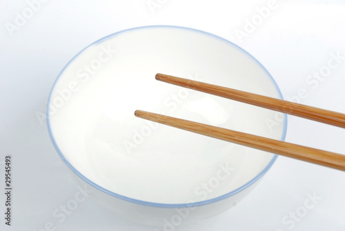 Bowl and chopsticks