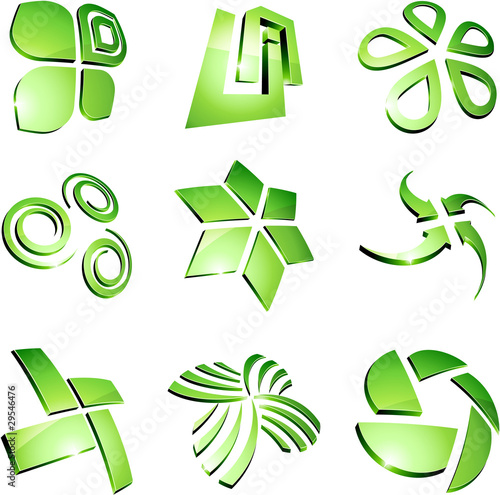 Green vibrant logos.