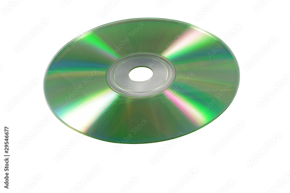 Close up of cd disk isolated on background Close up of cd disk isolated on background
