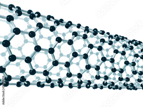 Detail of a carbon nanotube photo