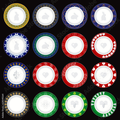 plates