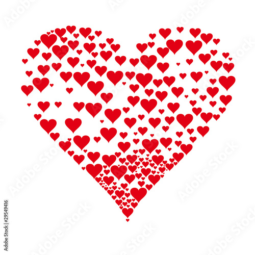 Saint Valentin Heart icone vector