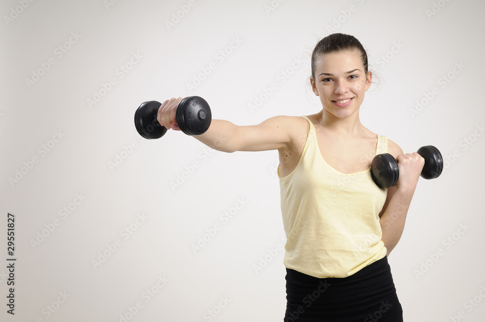 beautiful woman teaching fitness beautiful woman teaching fitness