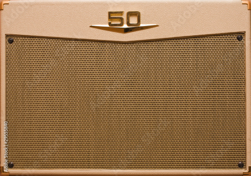 Foto retro vintage guitar amp