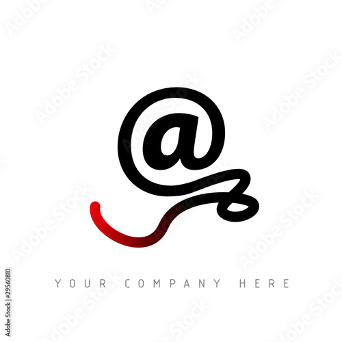 logo picto web email mail marketing commerce design icône