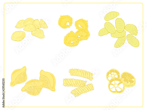 Italian pasta group.