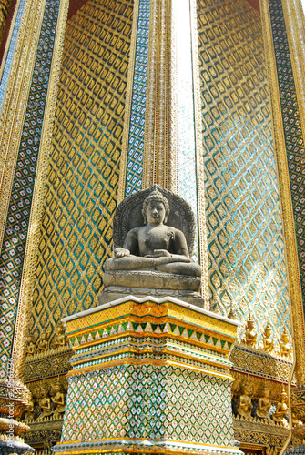 Stone Buddha statue in Temple