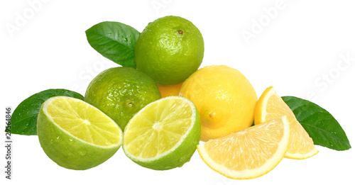 Limes and lemons.