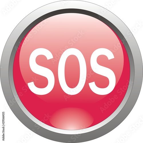 red help and sos button