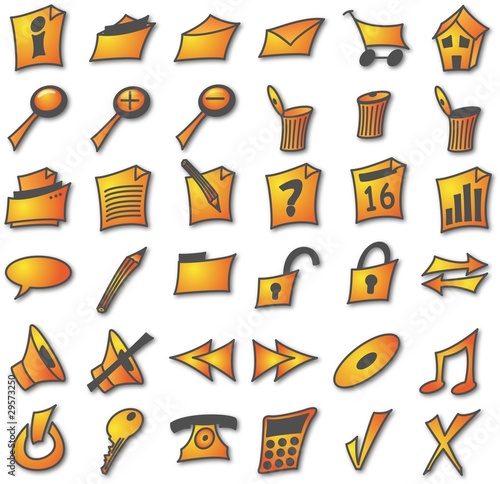 36 web icons