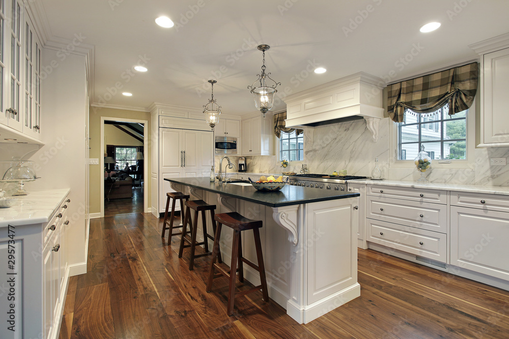 Naklejka premium Kitchen in luxury home