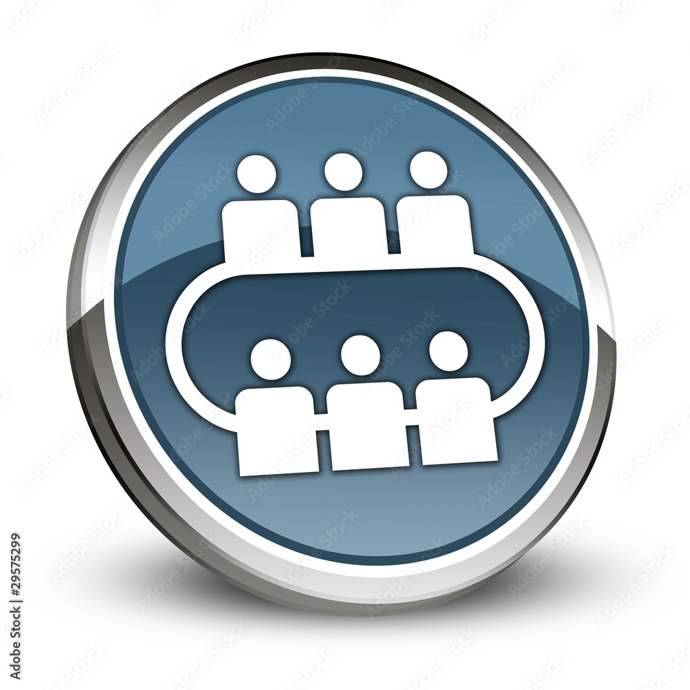 Dark Blue 3D Style Icon 