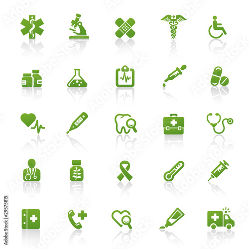 Green Web Icons