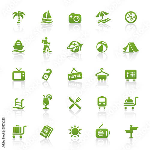 Green Web Icons