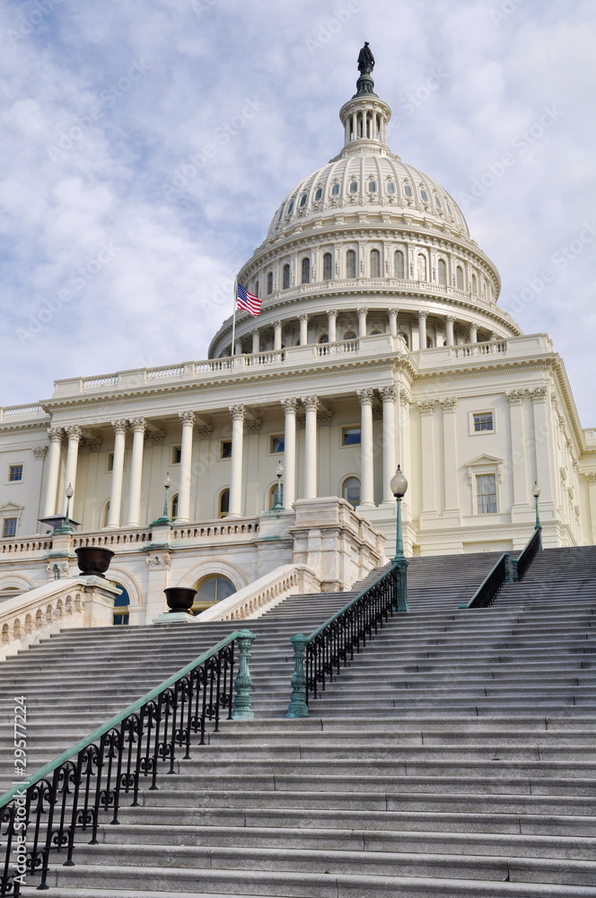 Obraz premium Washington DC Capitol Hill Building