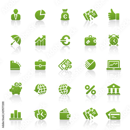 Green Web Icons