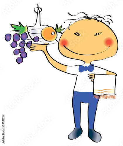 waiter, steward