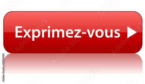 Bouton Web “EXPRIMEZ-VOUS” (voter opinion avis réagir commenter)